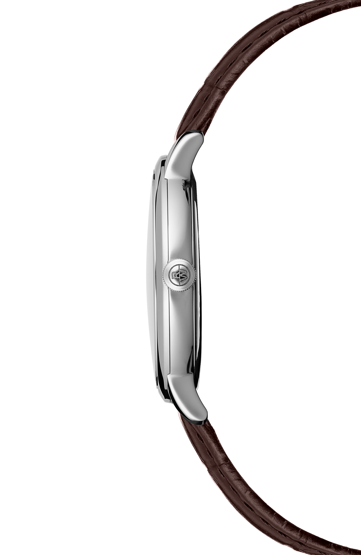 Toccata Men's Classic Brown Leather Strap Quartz Watch, 39mm