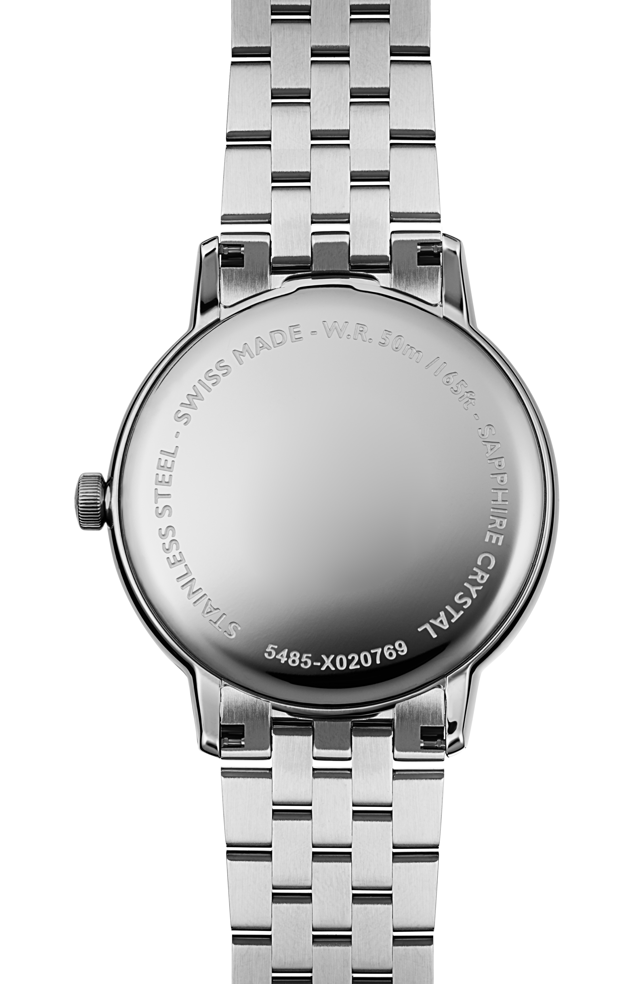 Toccata Men's Classic White Dial Stainless Steel Quartz Watch, 39 mm