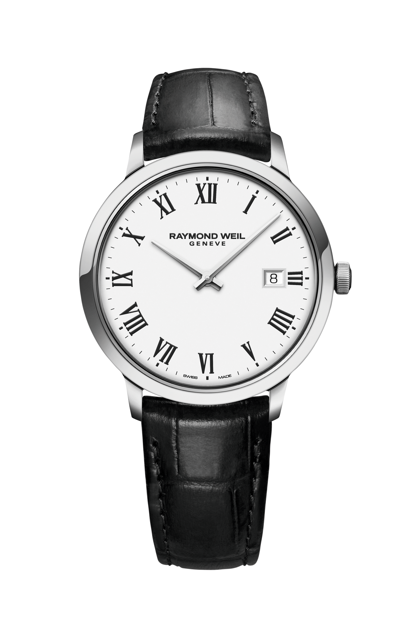 Toccata Men's Classic White Dial Quartz Watch, 39mm