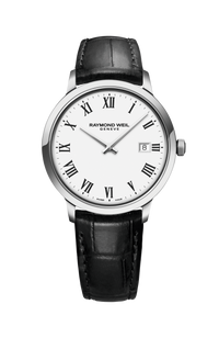 Toccata Men's Classic White Dial Quartz Watch, 39mm
