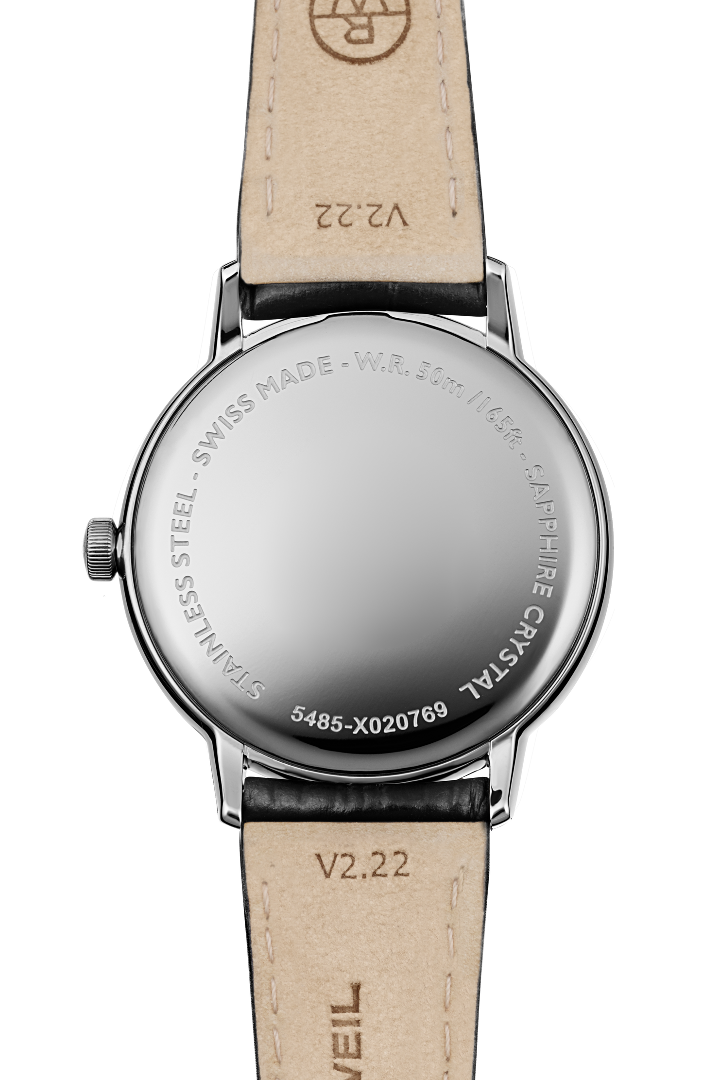 Toccata Men's Classic Silver Dial Leather Quartz Watch, 39 mm