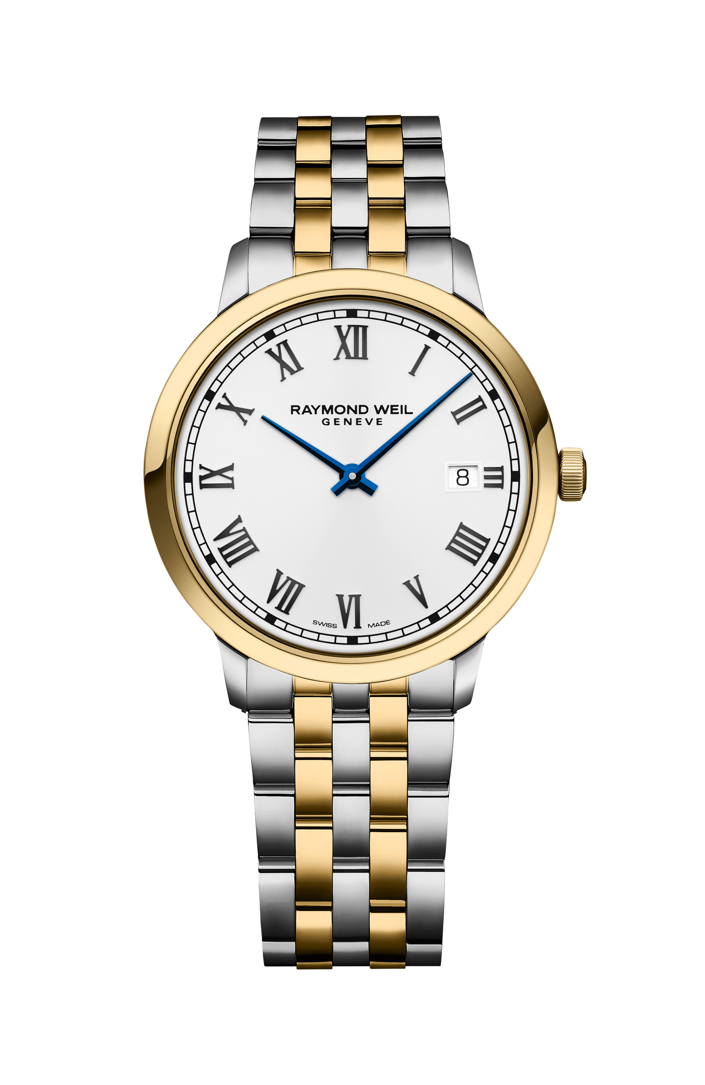 Toccata Men's Classic Two-Tone Gold PVD Quartz Watch, 39 mm