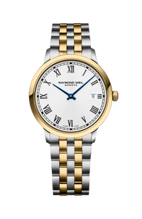 Toccata Men's Classic Two-Tone Gold PVD Quartz Watch, 39 mm