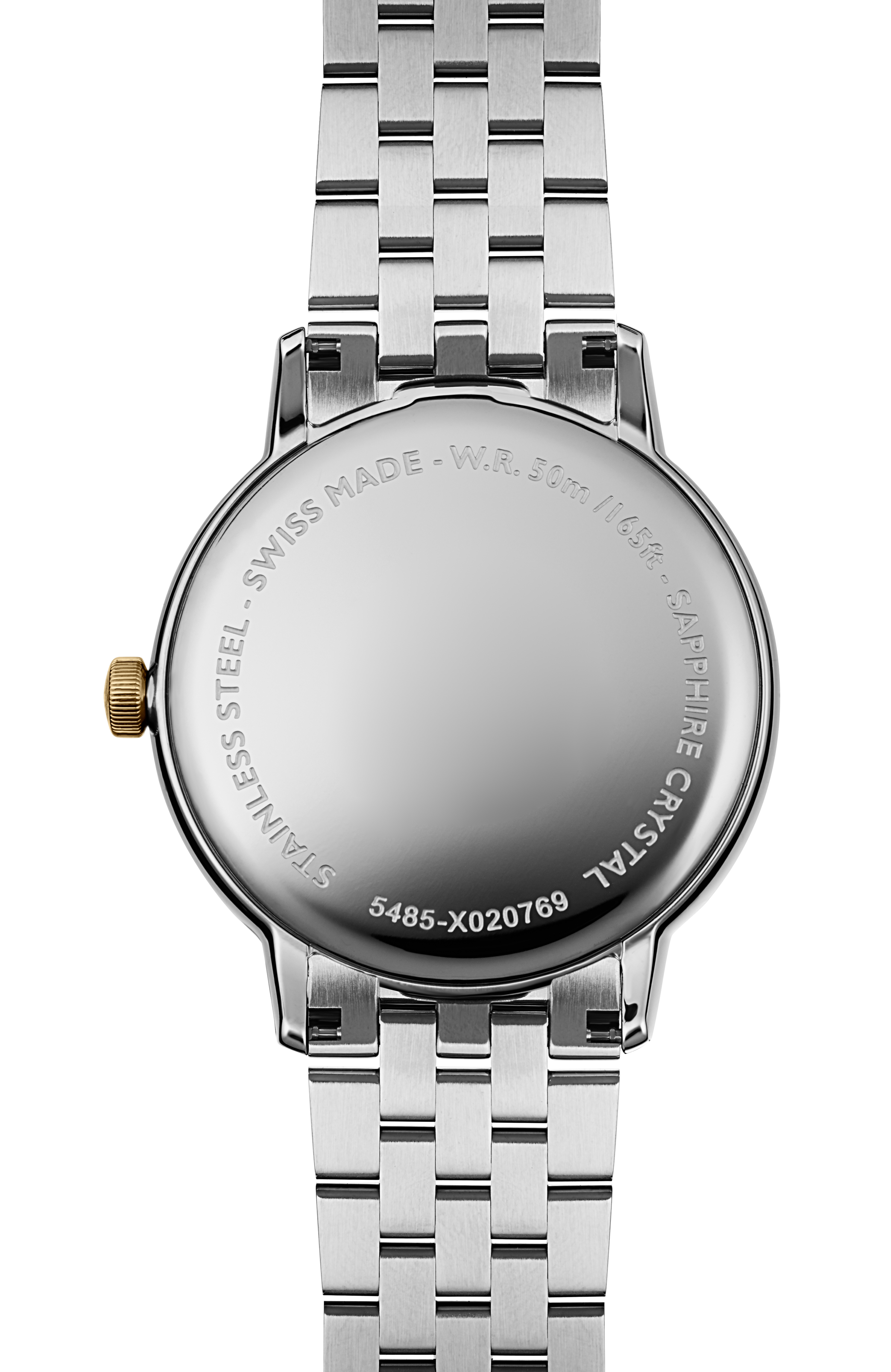 Toccata Men's Two-tone Silver Dial Quartz Watch, 39 mm