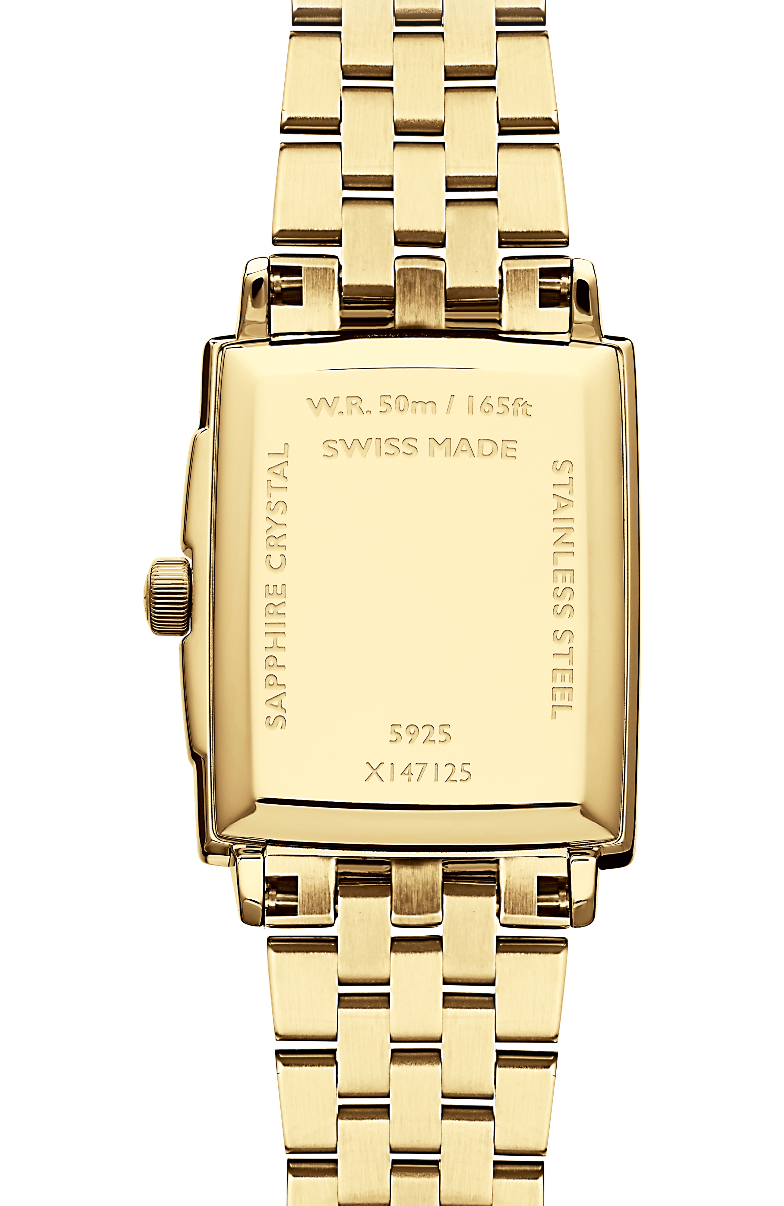 Toccata Ladies Champagne Dial Diamonds Quartz Watch,22 x 28 mm