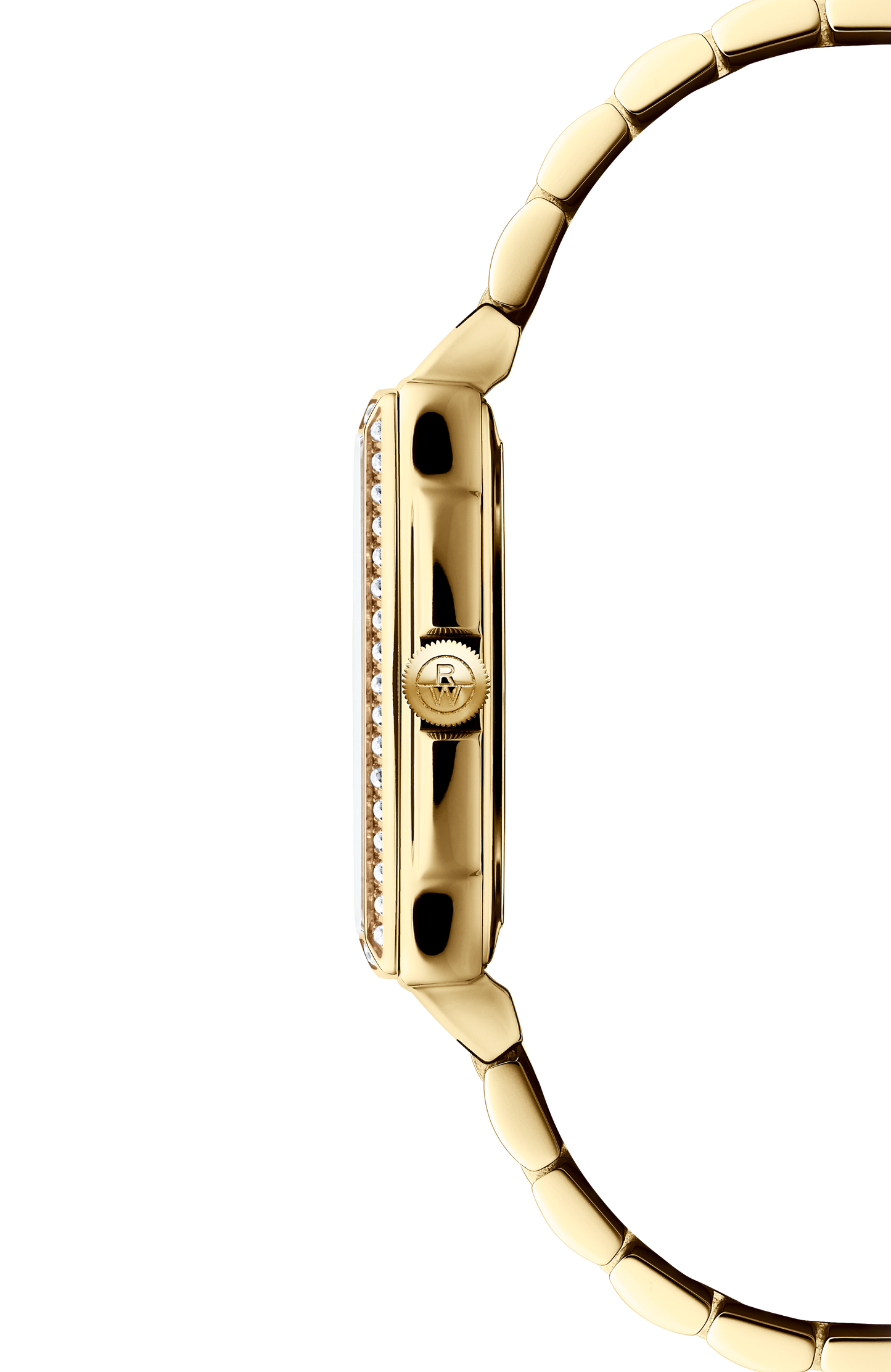 Toccata Ladies Champagne Dial Diamonds Quartz Watch,22 x 28 mm