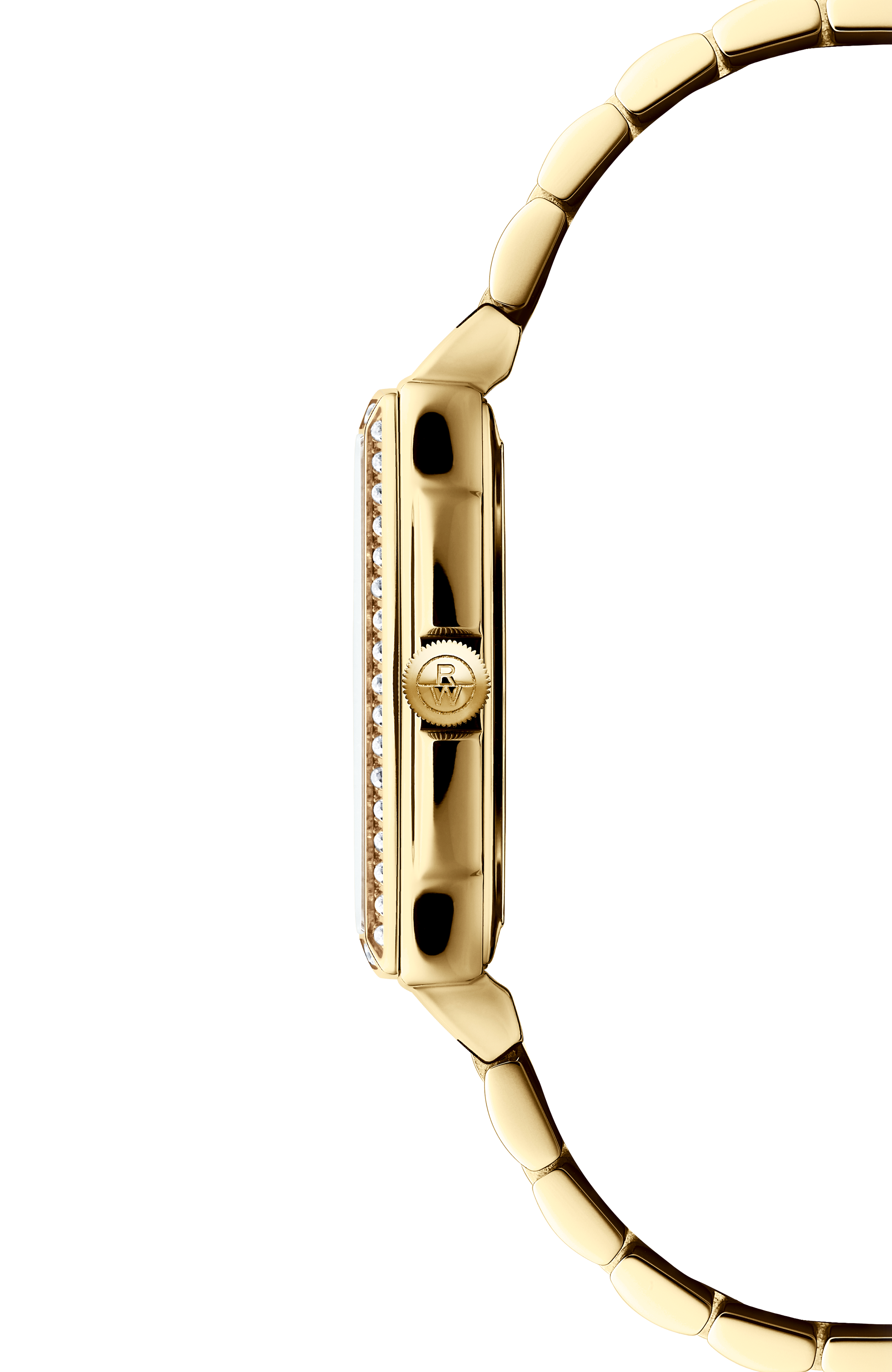 Toccata Ladies Champagne Dial Diamonds Quartz Watch,22 x 28 mm