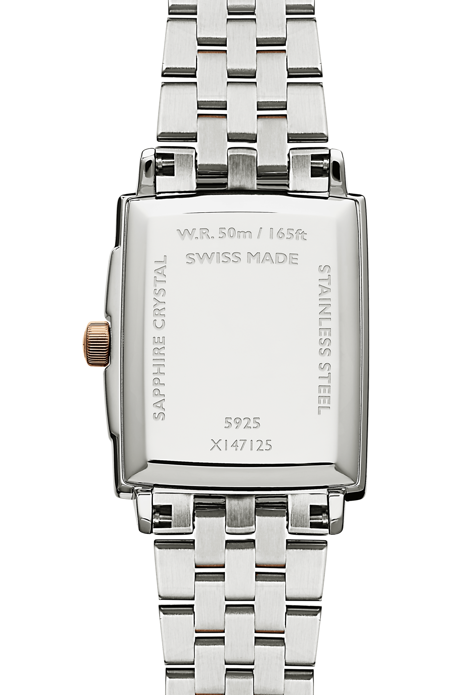Toccata Ladies Two-tone Rose Gold Quartz Steel Watch, 22 x 28 mm