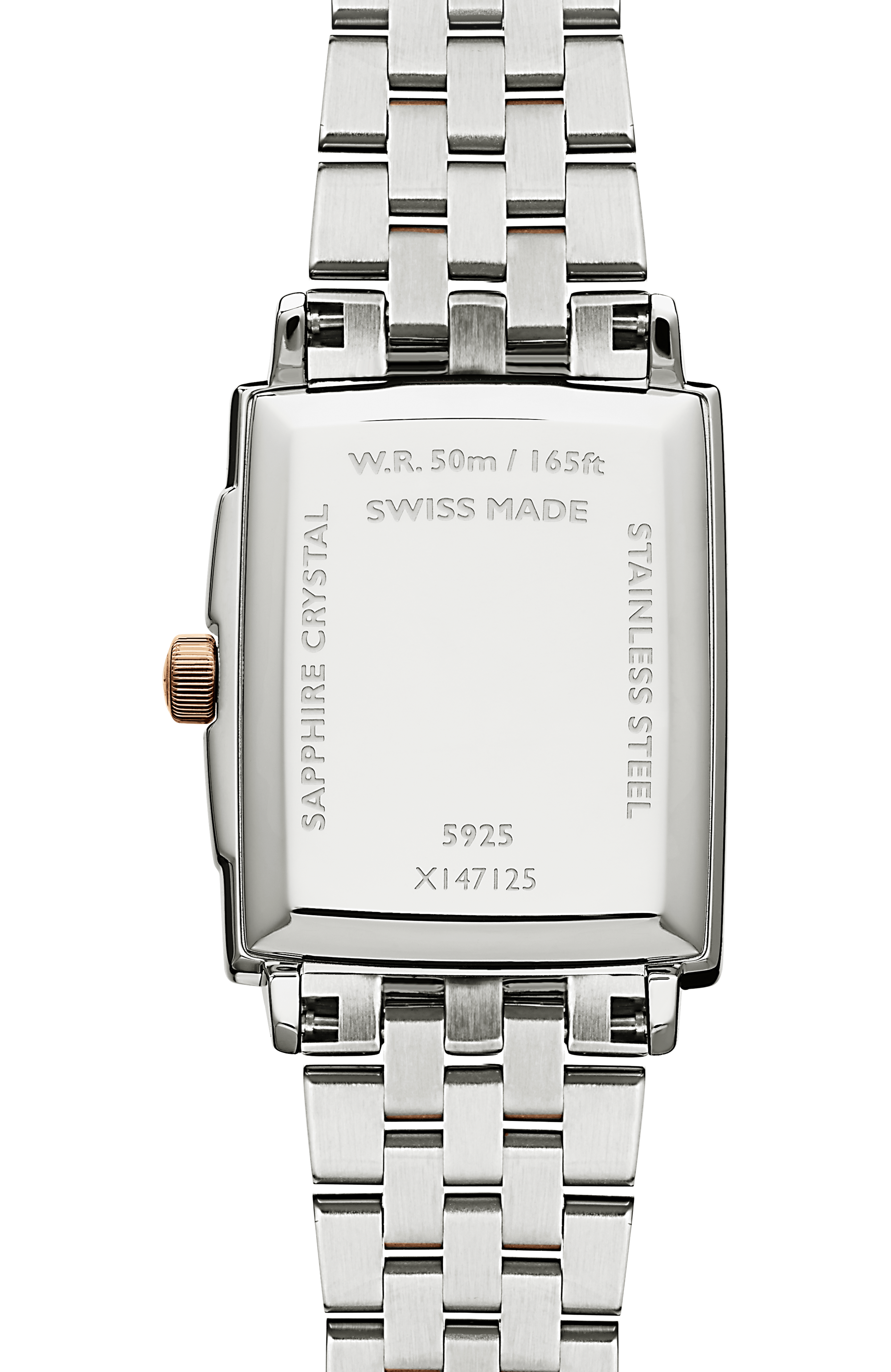 Toccata Ladies Two-tone Rose Gold Quartz Steel Watch, 22 x 28 mm