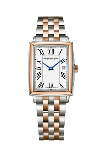 Toccata Ladies Two-tone Rose Gold Quartz Steel Watch, 22 x 28 mm