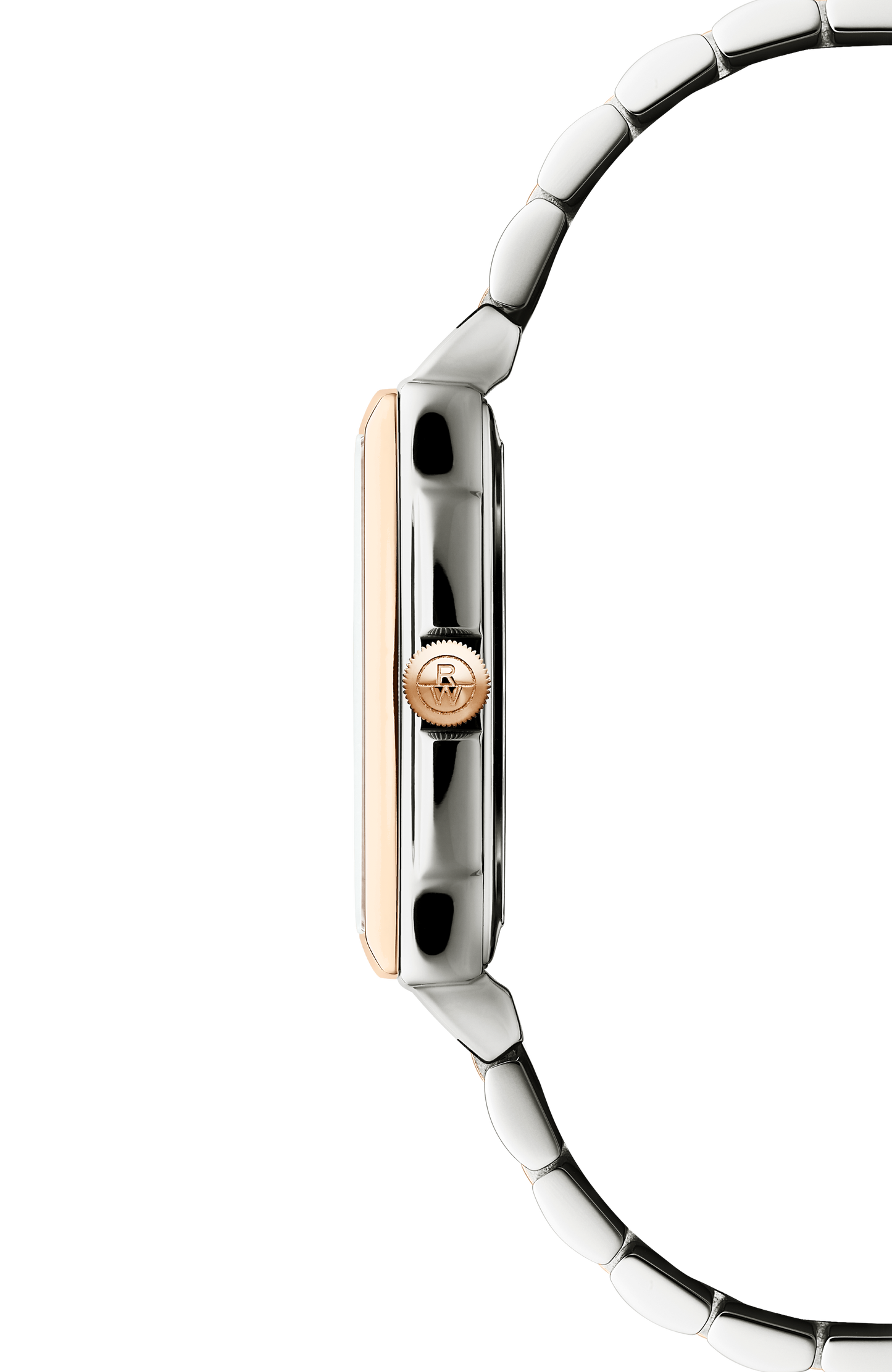 Toccata Ladies Two-tone Rose Gold Quartz Watch, 22 x 28 mm