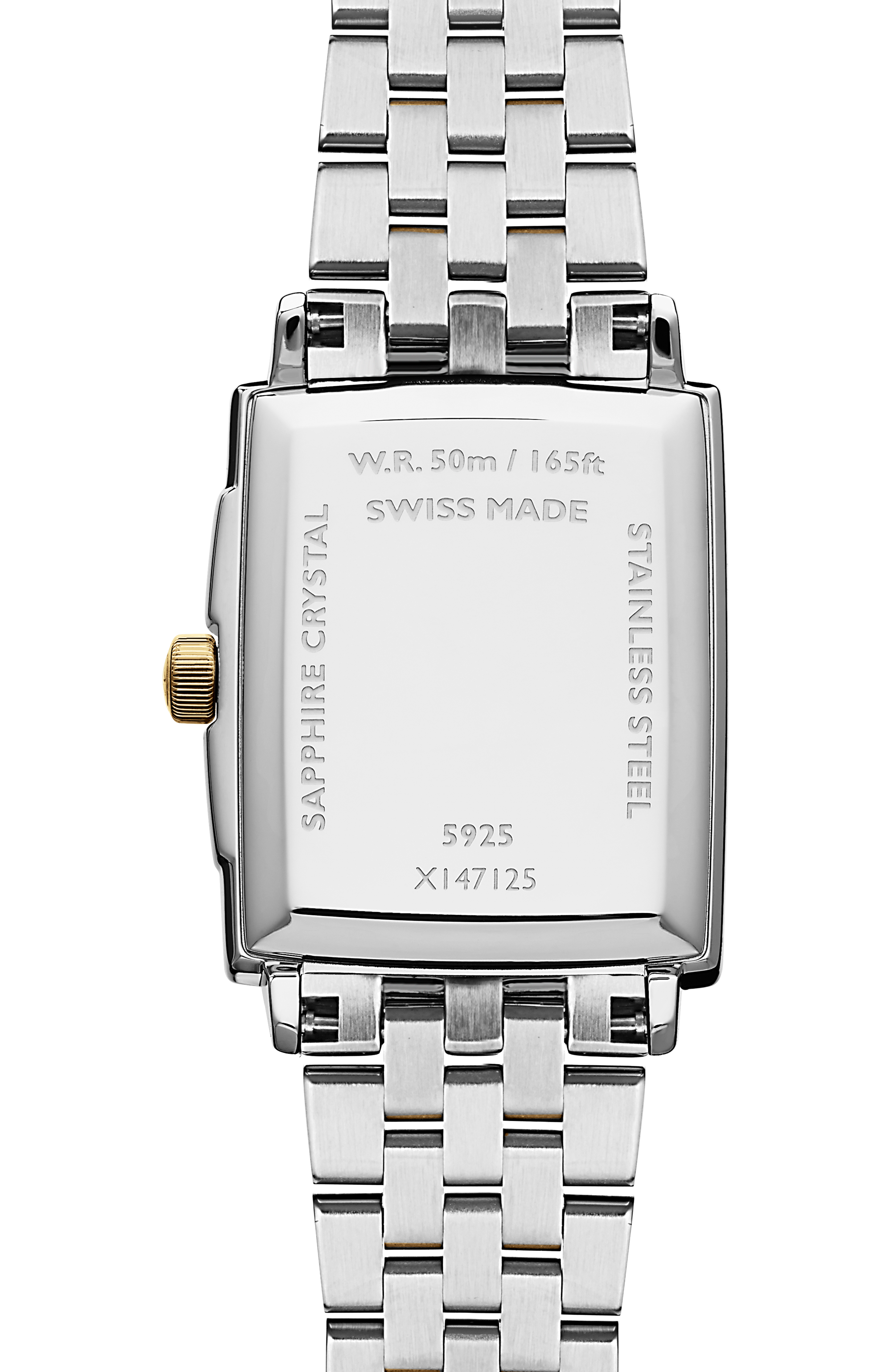 Toccata Ladies 68 diamonds Two-tone Quartz Watch, 22 x 28 mm