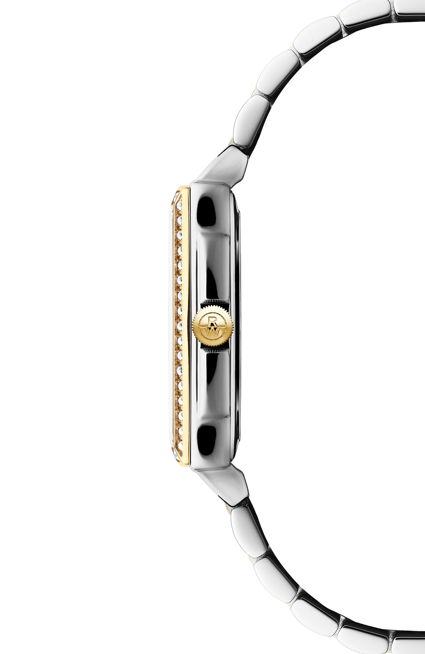 Toccata Ladies 68 diamonds Two-tone Quartz Watch, 22 x 28 mm
