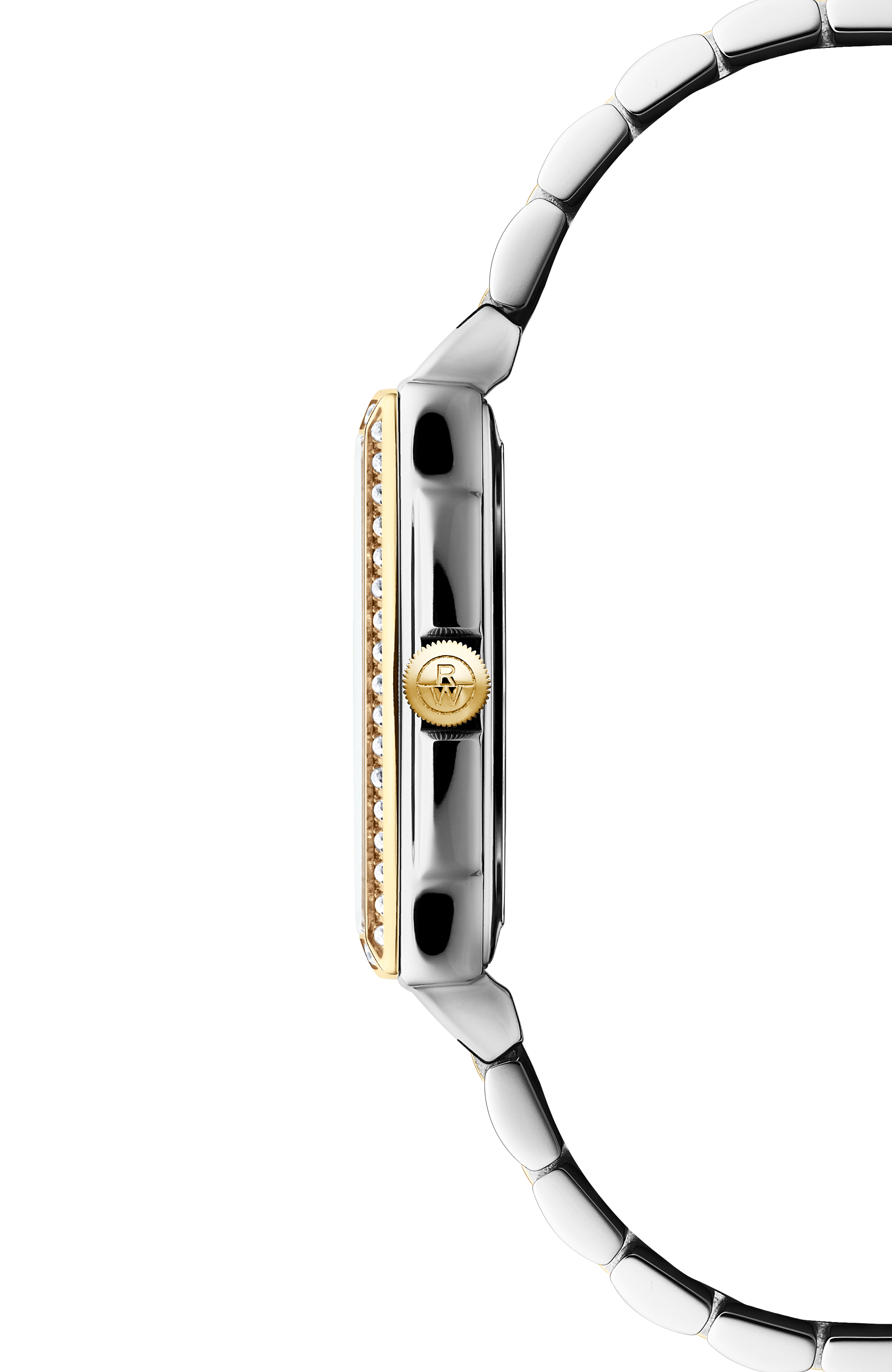 Toccata Ladies 68 diamonds Two-tone Quartz Watch, 22 x 28 mm