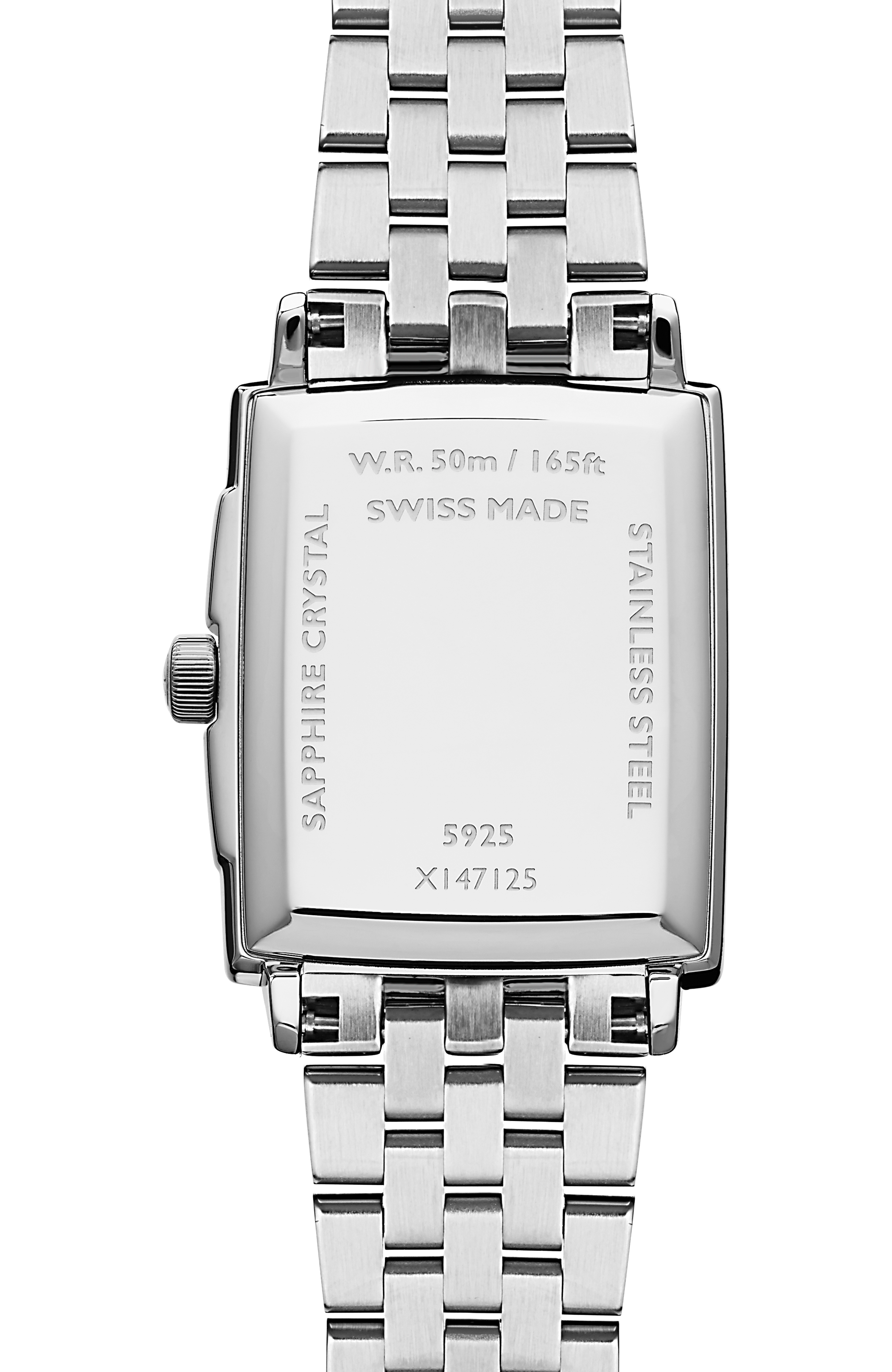 Toccata Ladies Stainless Steel Quartz Watch, 22 x 28 mm