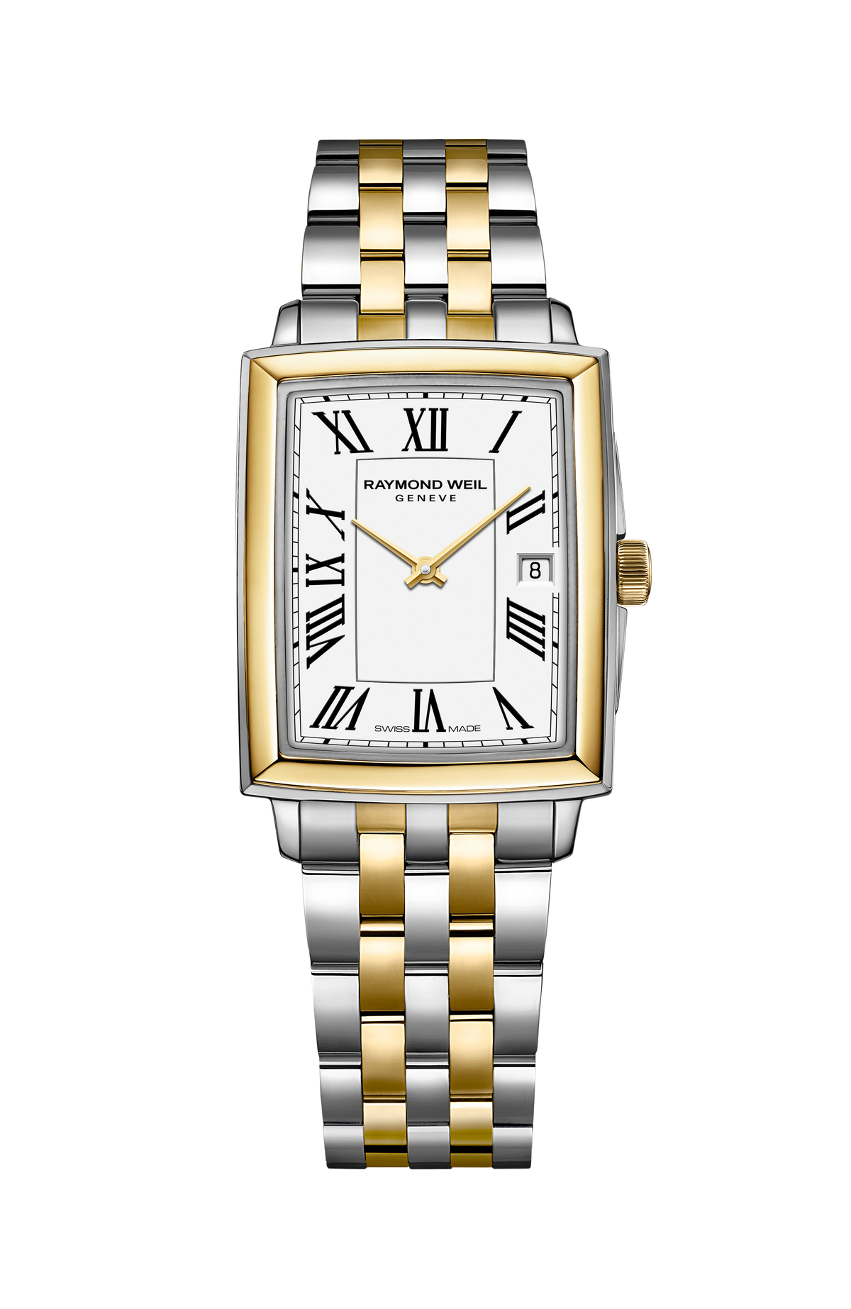 Ladies Two-tone Rectangular Watch - Toccata | RAYMOND WEIL