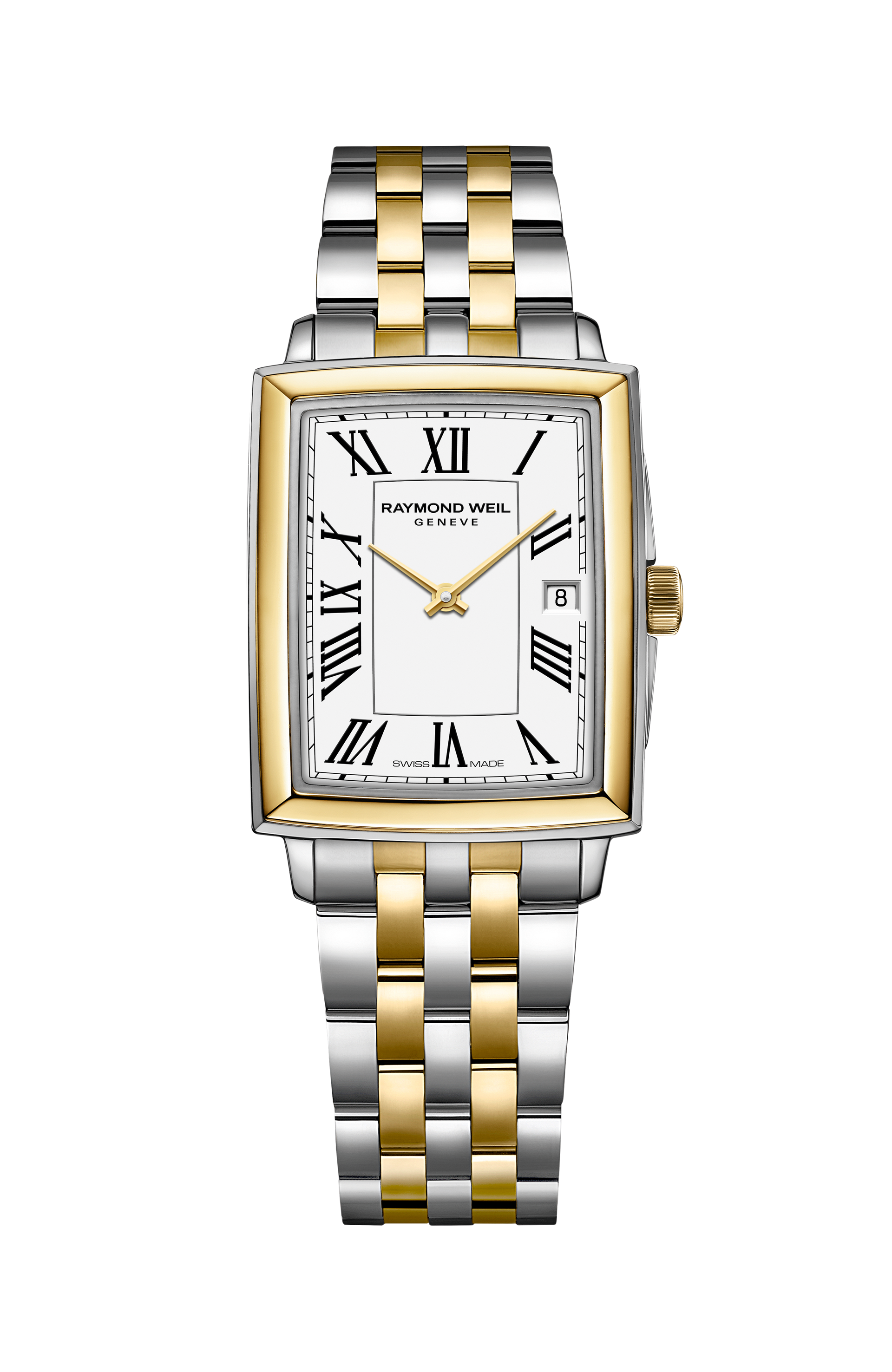 Raymond Weil Toccata Ladies Two-tone Quartz Watch, 22 x 28 mm