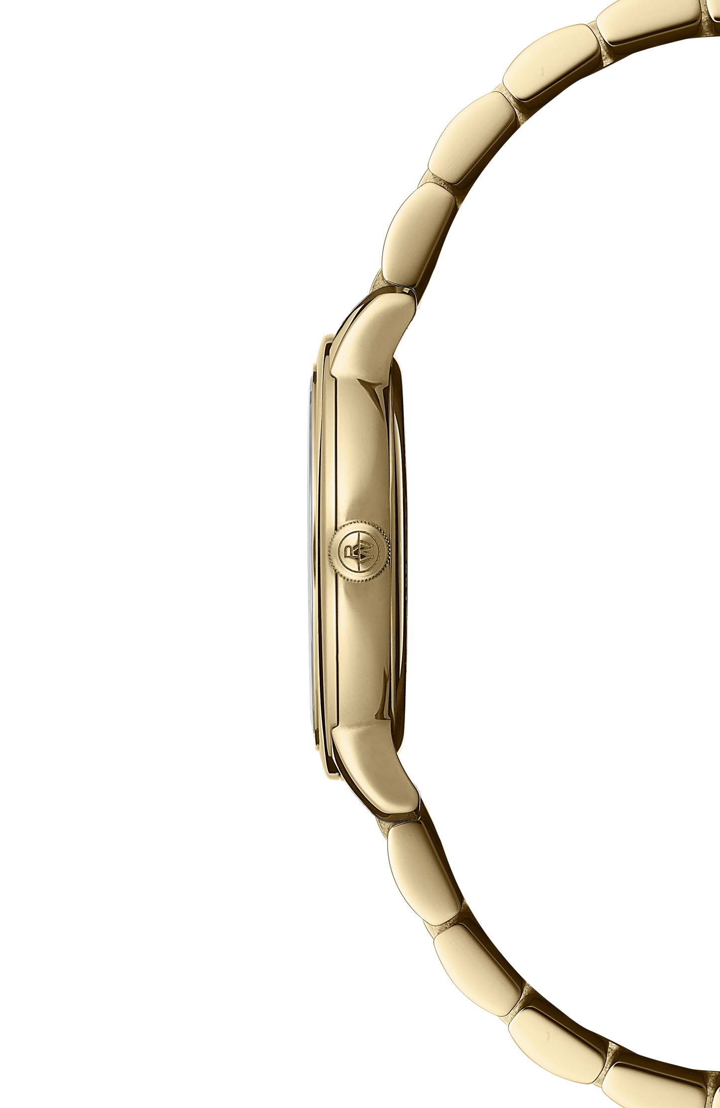 Toccata Ladies Gold PVD White Dial Quartz Watch, 29 mm