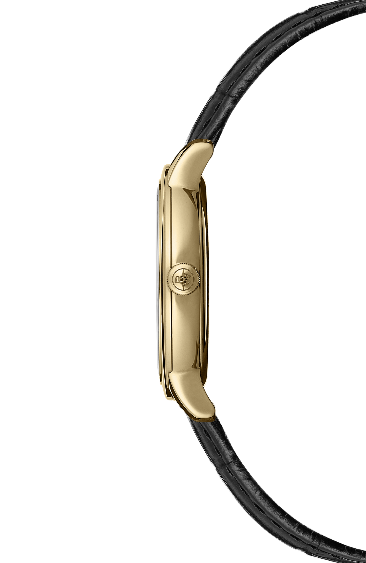 Toccata Ladies Gold PVD Leather Quartz Watch, 29 mm