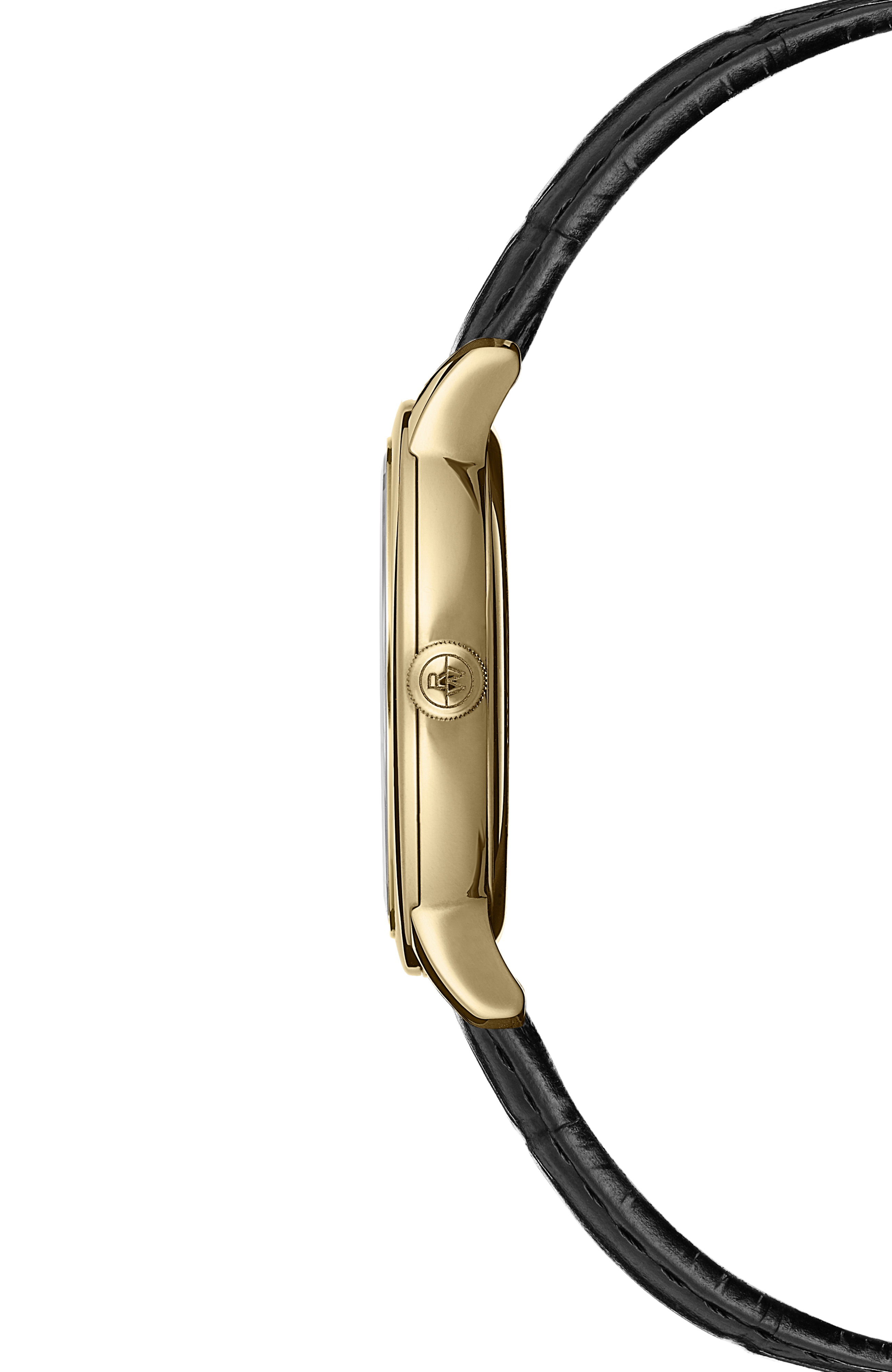 Toccata Ladies Gold PVD Leather Quartz Watch, 29 mm