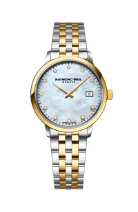 Toccata Ladies Quartz Two-tone Gold 11 Diamond Watch, 29 mm