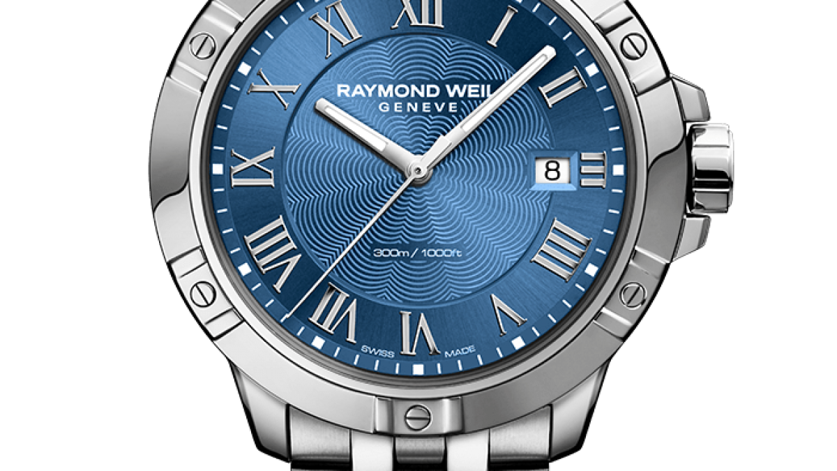 Men's Steel Blue Dial Quartz Bracelet Watch - Tango | RAYMOND WEIL