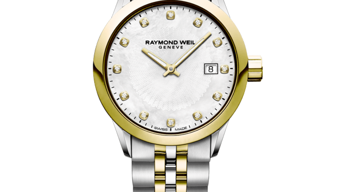 女士12 颗钻石双色黄金腕表 自由骑士系列 Raymond Weil 女士12 颗钻石双色黄金腕表 自由骑士系列 Raymond Weil