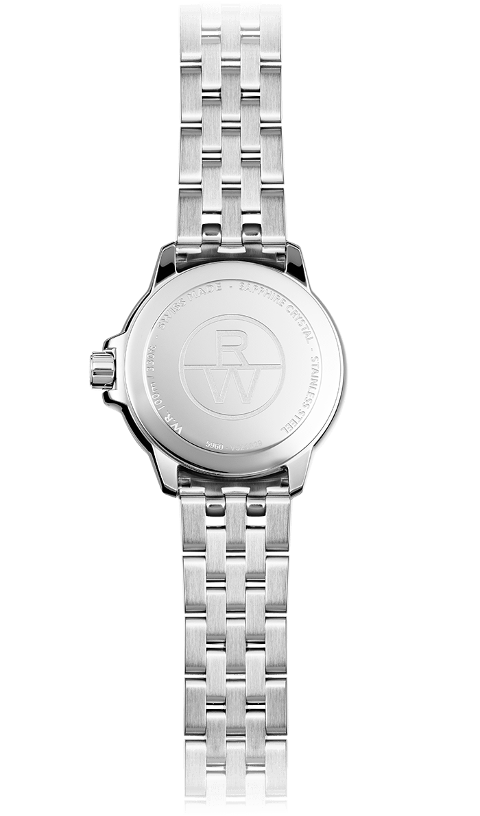 Silver Steel Diamond Quartz Watch Tango RAYMOND WEIL