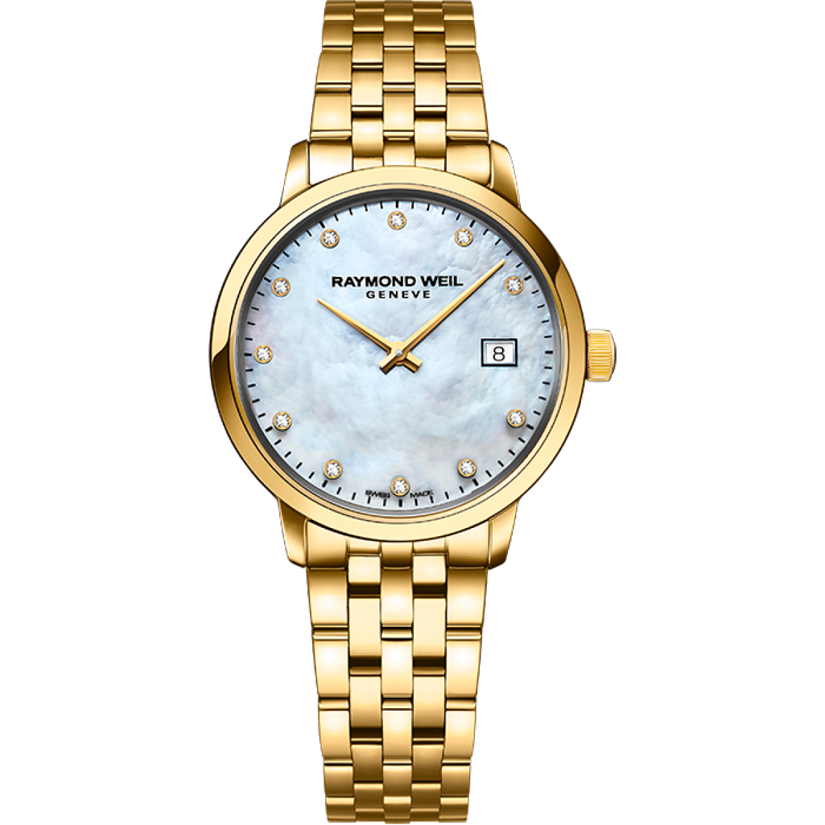 Ladies Classic Gold 11 Diamond Quartz Watch - Toccata ...