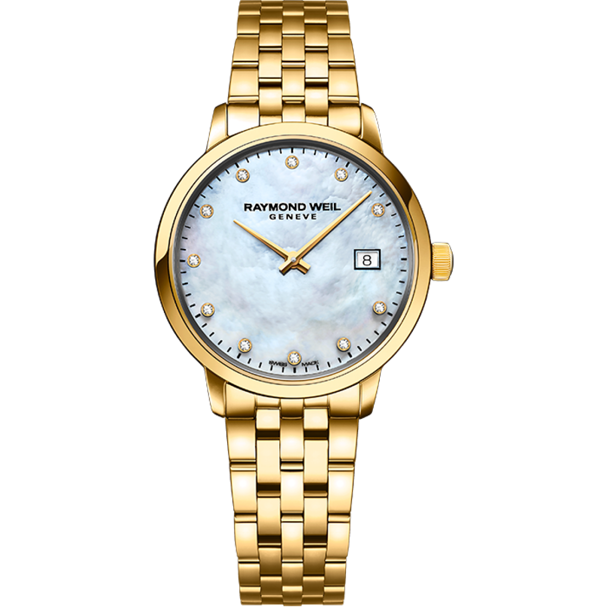 Ladies Classic Gold 11 Diamond Quartz Watch - Toccata ...