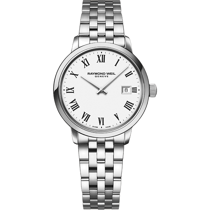 Ladies Classic Steel White Dial Watch - Toccata | RAYMOND WEIL