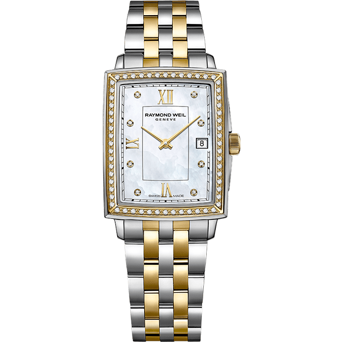 Ladies Rectangular 68 Diamonds Watch - Toccata | RAYMOND WEIL