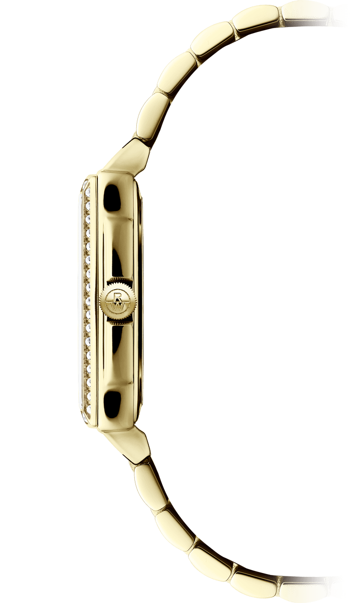 Karli Three-Hand Gold-Tone Stainless Steel Watch and Bracelet Box Set -  BQ3903SET - Fossil