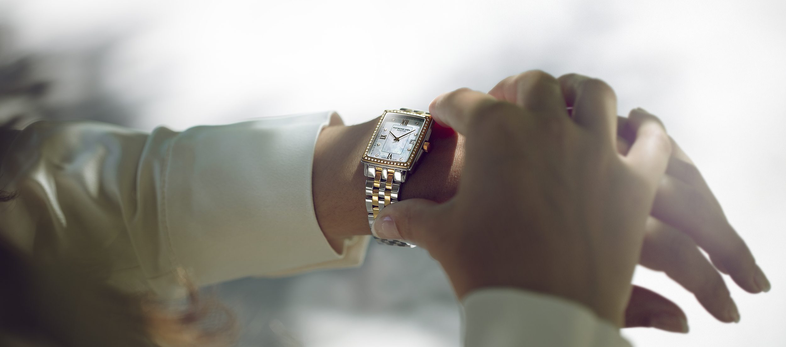 Ladies Rectangular 68 Diamonds Watch - Toccata | RAYMOND WEIL