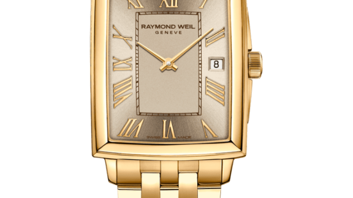 Toccata Champagne dial - Ladies Rectangular Watch | RAYMOND WEIL