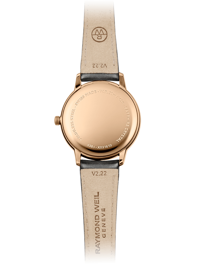 Ladies 80 Diamonds Grey Satin Quartz Watch - Toccata | RAYMOND WEIL Ladies 80 Diamonds Grey Satin Quartz Watch - Toccata | RAYMOND WEIL