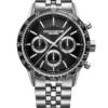 HTC オーバルスティングレイ（青）【黒 38インチ】 Men's Chronograph Tri-Compax Bracelet Watch - Freelancer