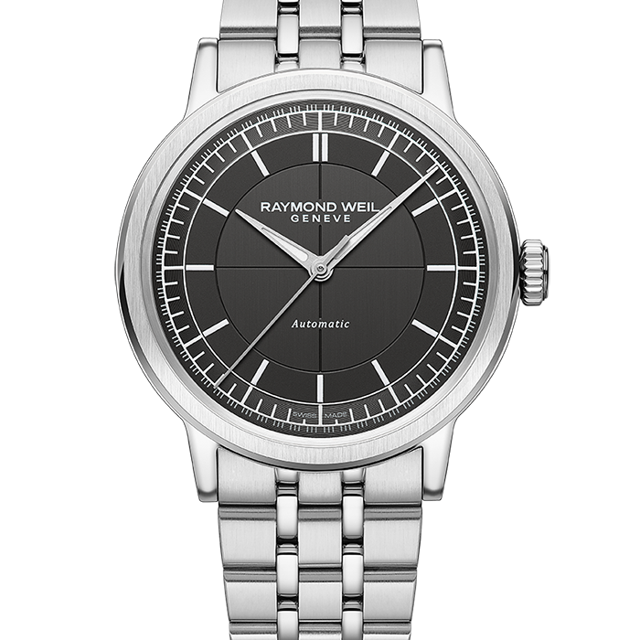 人気が高い Men's Anthracite WEIL RAYMOND | Millesime - Watch Bracelet Dial 時計