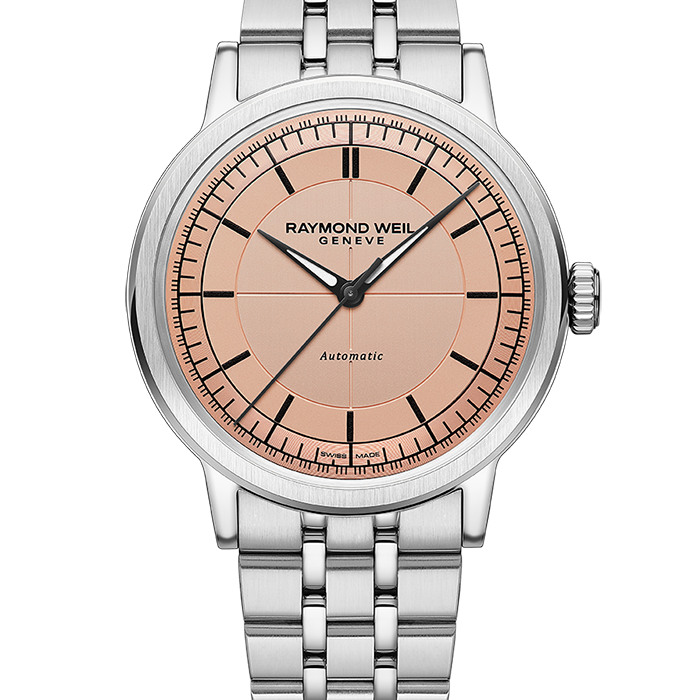 RAYMOND WEIL ミレジム　2925-STC-60001 RAYMOND WEIL Millesime 39.5MM Black Leather Men's Watch 2925