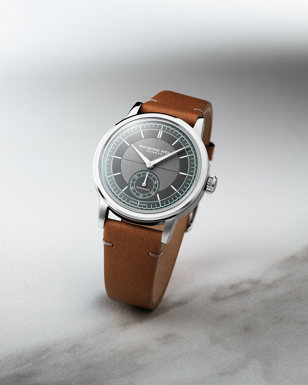 時計 RAYMOND WEIL WATCH Men's Blue Dial Leather Strap Watch - Millesime | RAYMOND WEIL