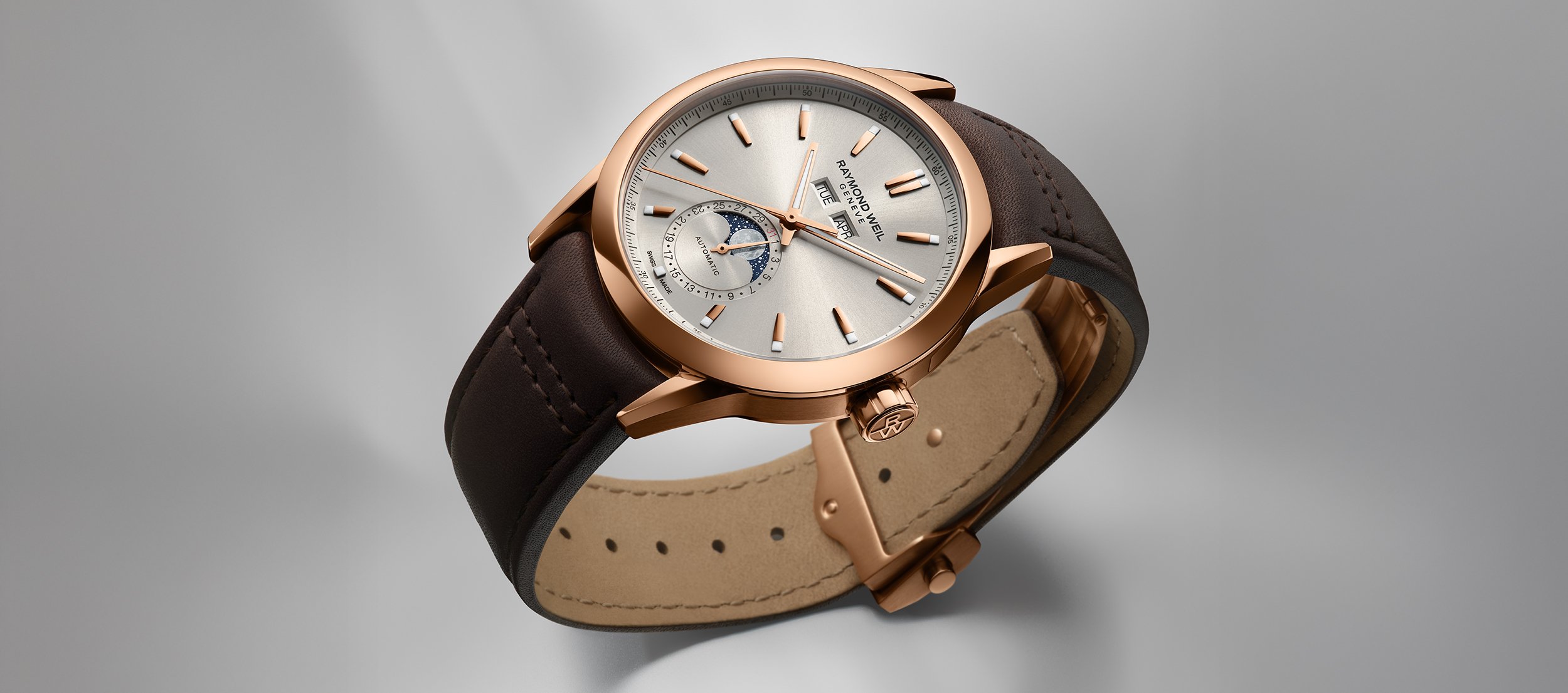 Automatic Complete Calendar Dune Sunray Dial Watch