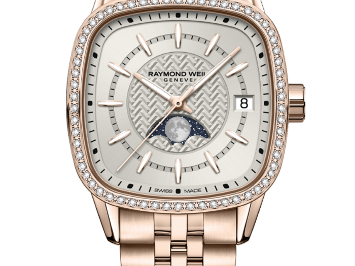 稼働 RAYMOND WEIL レディース 腕時計 クォーツ ゴールド デイト